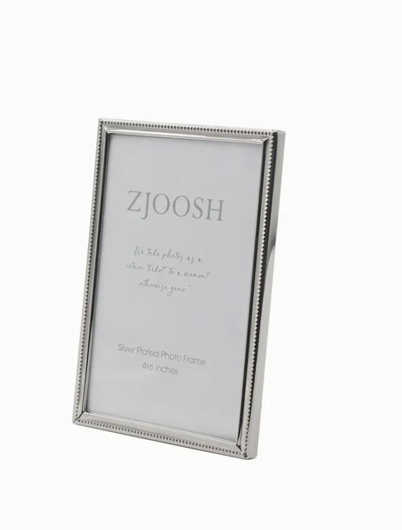 Photo Frames*Zjoosh Abingdon Photo Frame 4x6 Silver