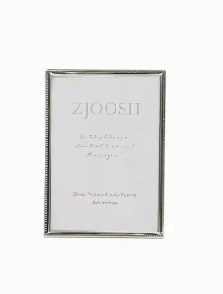 Photo Frames*Zjoosh Abingdon Photo Frame 4x6 Silver