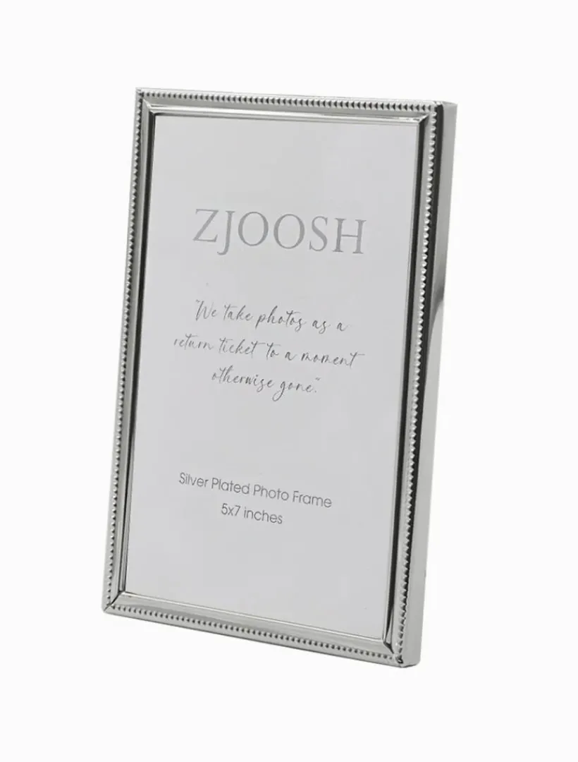Photo Frames*Zjoosh Abingdon Photo Frame 5x7 Silver