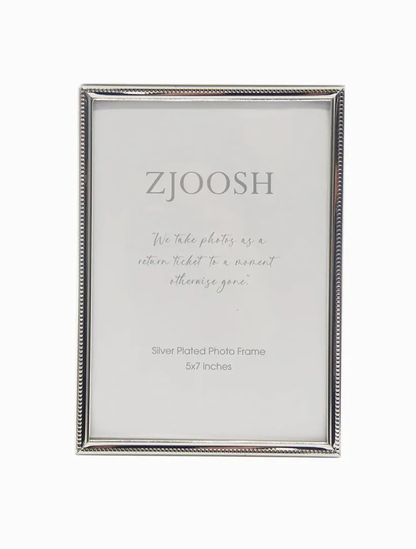 Photo Frames*Zjoosh Abingdon Photo Frame 5x7 Silver