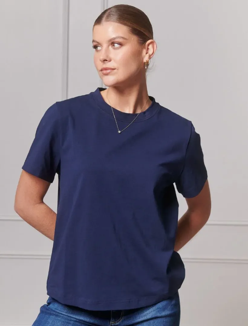 Shirts And Tops*Zjoosh Alice Tee Navy