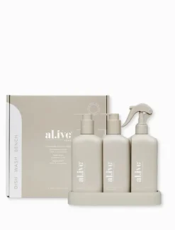 Hand & Body Sets|Hand Wash*Al.ive Lemon u0026 Pomegranate + Watermelon u0026 Lime Kitchen Trio