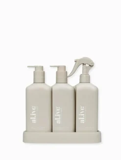 Hand & Body Sets|Hand Wash*Al.ive Lemon u0026 Pomegranate + Watermelon u0026 Lime Kitchen Trio