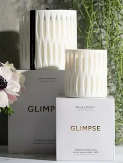 Scented Candles|Apsley*Apsley Glimpse Soy Candle Blanc 440g White