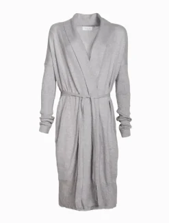Pyjamas|Loungewear*Zjoosh Aspen Lounge Wrap Cardigan Grey