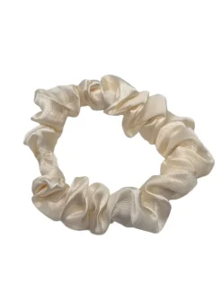 Hats & Hair Accessories*Zjoosh Mini Scrunchie Set of 4 Beige