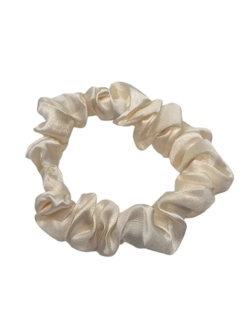 Hats & Hair Accessories*Zjoosh Mini Scrunchie Set of 4 Beige