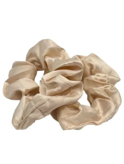 Hats & Hair Accessories*Zjoosh Scrunchie Set of 2 Beige