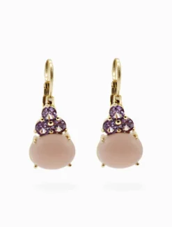 Earrings*Zjoosh Bente Drop Earrings Lilac