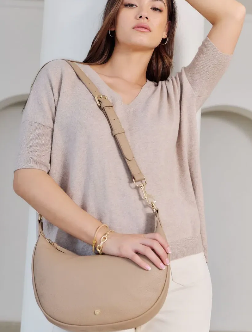 Shoulder Bags|Cross Body Bags*Zjoosh Billie Shoulder Bag Hazelnut