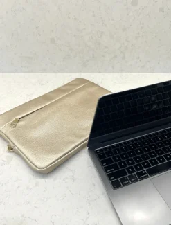 Travel And Cosmetic Bags|Travel & Cosmetic Bags*Zjoosh Billy Laptop Cover Gold