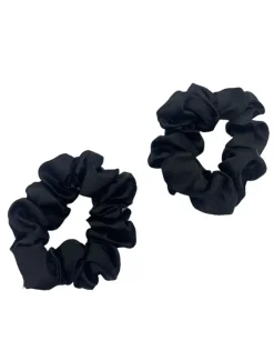 Hats & Hair Accessories*Zjoosh Scrunchie Set of 2 Black