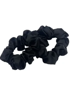 Hats & Hair Accessories*Zjoosh Scrunchie Set of 2 Black