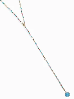 Necklaces*Zjoosh Blue Summer Double Length Necklace