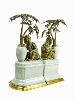 Home Ornaments|Ceramics*3rd Party Other Bombay Book End Set