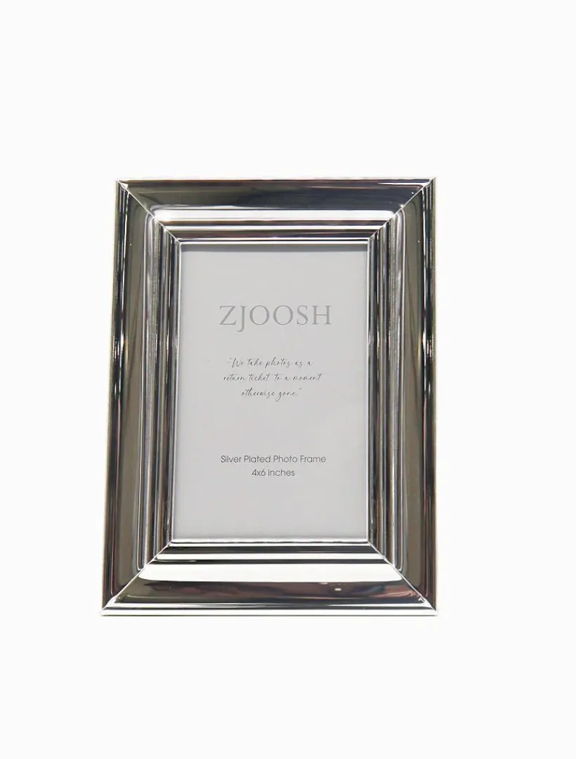 Photo Frames*Zjoosh Bomley Photo Frame 4x6 Silver