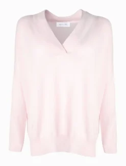 Knits And Jumpers*Zjoosh Boyfriend Cashmere Jumper Pink