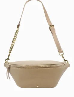 Bum Bags|Zjoosh Leather*Zjoosh Brandi Sling Bag Hazelnut