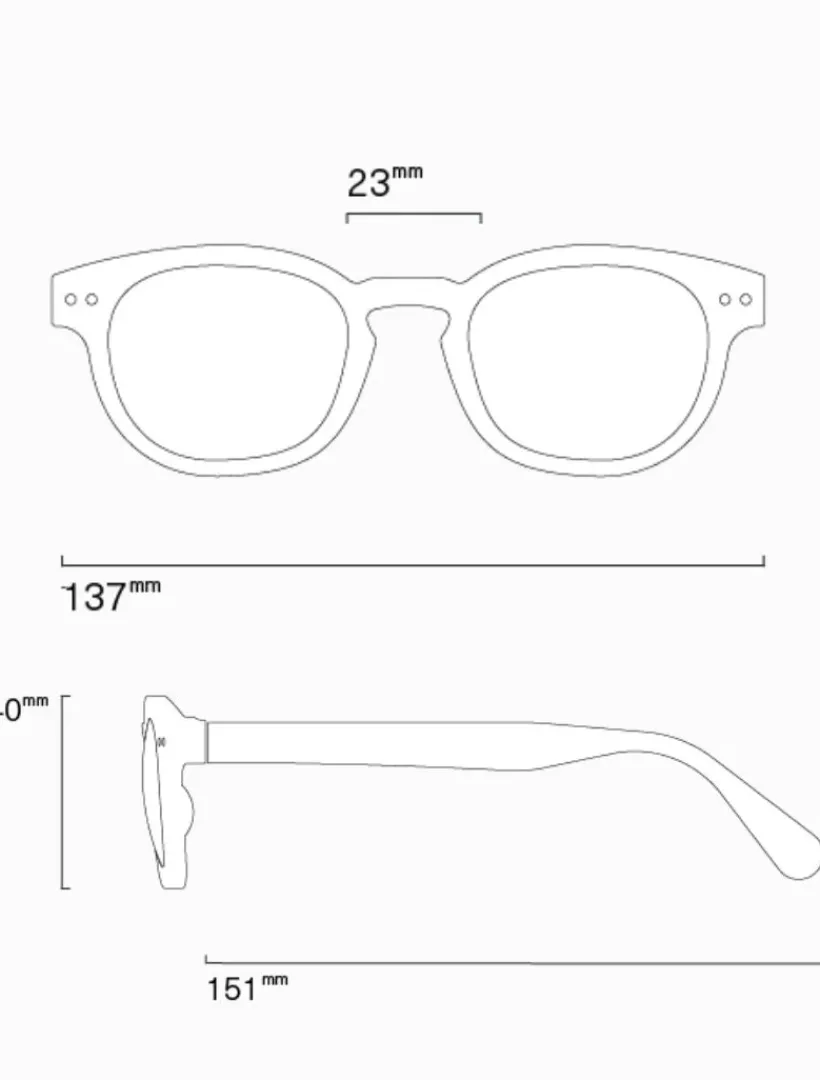 Reading Glasses*Caddis Miklos Polished Clear Pink