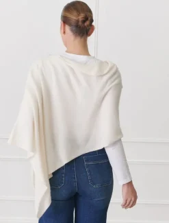 Scarves|Ponchos And Ponchettes*Zjoosh Cashmere Ponchette Cream