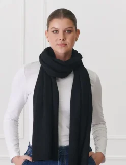 Cashmere Scarves|Scarves*Zjoosh Cashmere Scarf Black