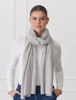 Cashmere Scarves|Scarves*Zjoosh Cashmere Scarf Grey