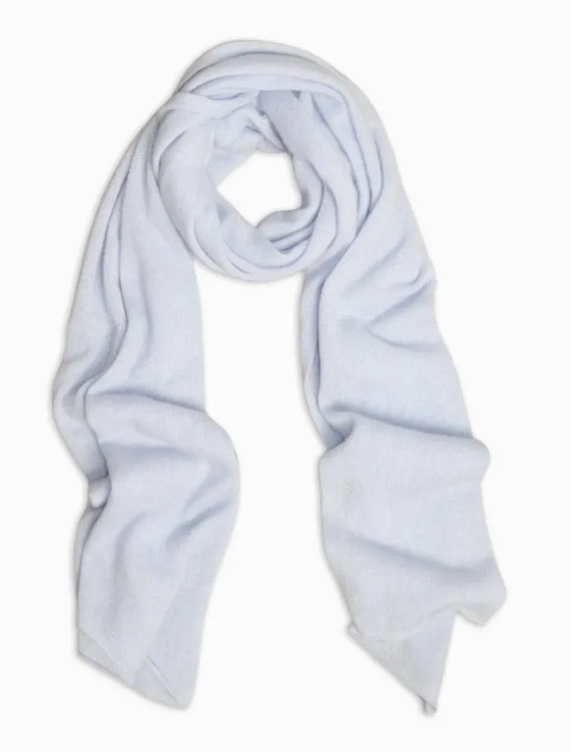 Cashmere Scarves|Scarves*Zjoosh Cashmere Scarf Pale Blue PaleBlue
