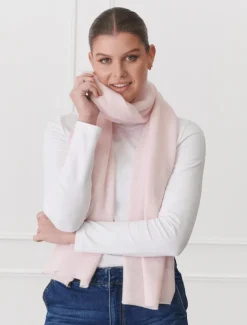 Cashmere Scarves|Scarves*Zjoosh Cashmere Scarf Parfait Pink ParfaitPink