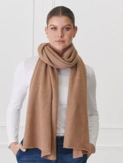 Cashmere Scarves|Scarves*Zjoosh Cashmere Scarf Tan