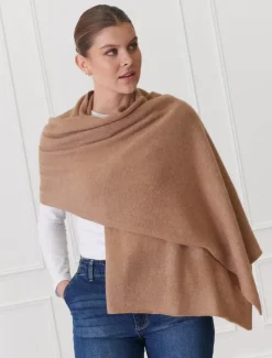 Cashmere Scarves|Scarves*Zjoosh Cashmere Scarf Tan