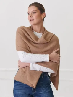 Cashmere Scarves|Scarves*Zjoosh Cashmere Scarf Tan