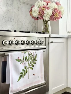 Towels*Zjoosh CC Botanical Tea Towel Jasmine
