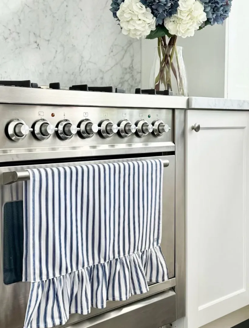 Towels*Zjoosh CC Ticking Stripe Tea Towel