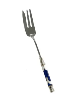 Cutlery & Servers*3rd Party Other Ceramic Blue Arch Tile Pattern Fork Silver