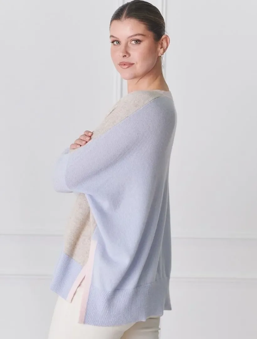 Knits And Jumpers*Zjoosh Chloe Cashmere Knit Oatmeal