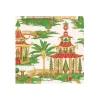 Disposable Napkins*3rd Party Other Christmas Pagodas White Cocktail Napkins