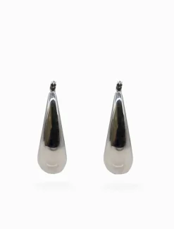 Earrings|Silver Jewellery*Zjoosh Chunky Tear Drops Silver