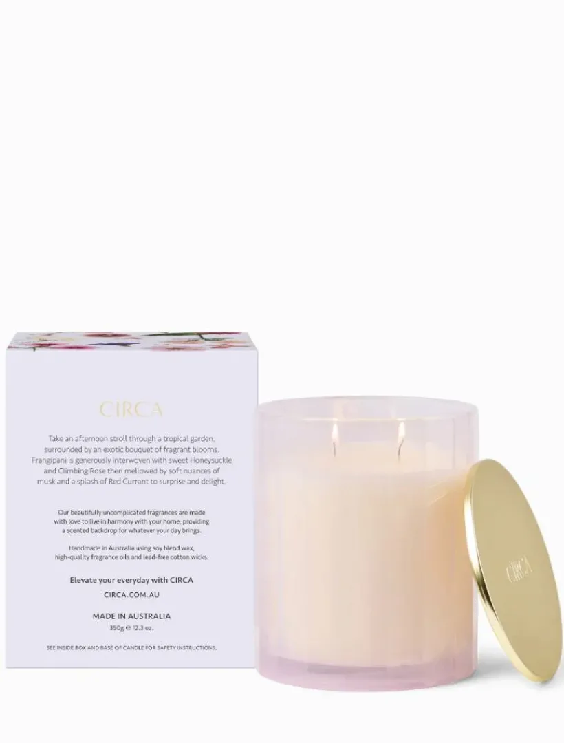 Circa|Scented Candles*Circa Home CIRCA Honeysuckle and Frangipani Candle 350G