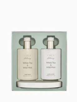 Body Lotions|Hand & Body Sets*Circa Home CIRCA Kitchen Alchemy Hand Care Duo White Tea and Wild Mint