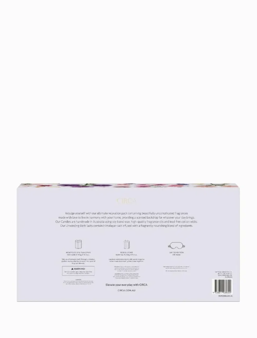 Circa*Circa Home CIRCA Relax and Unwind Gift Set