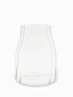 Vases & Pots*Zjoosh Classic Ribbed Vase Medium Clear