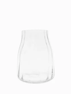 Vases & Pots*Zjoosh Classic Ribbed Vase Small Clear
