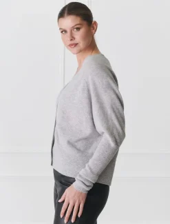 Knits And Jumpers*Zjoosh Collette Knit Cardigan Grey