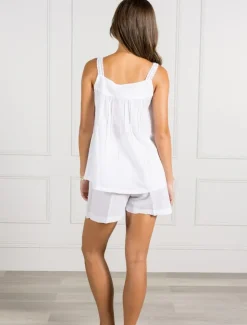 Pyjamas|Loungewear*Zjoosh Collette Pyjamas Set White