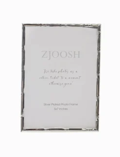 Photo Frames*Zjoosh Colonial Bamboo Photo Frame 5x7 Silver