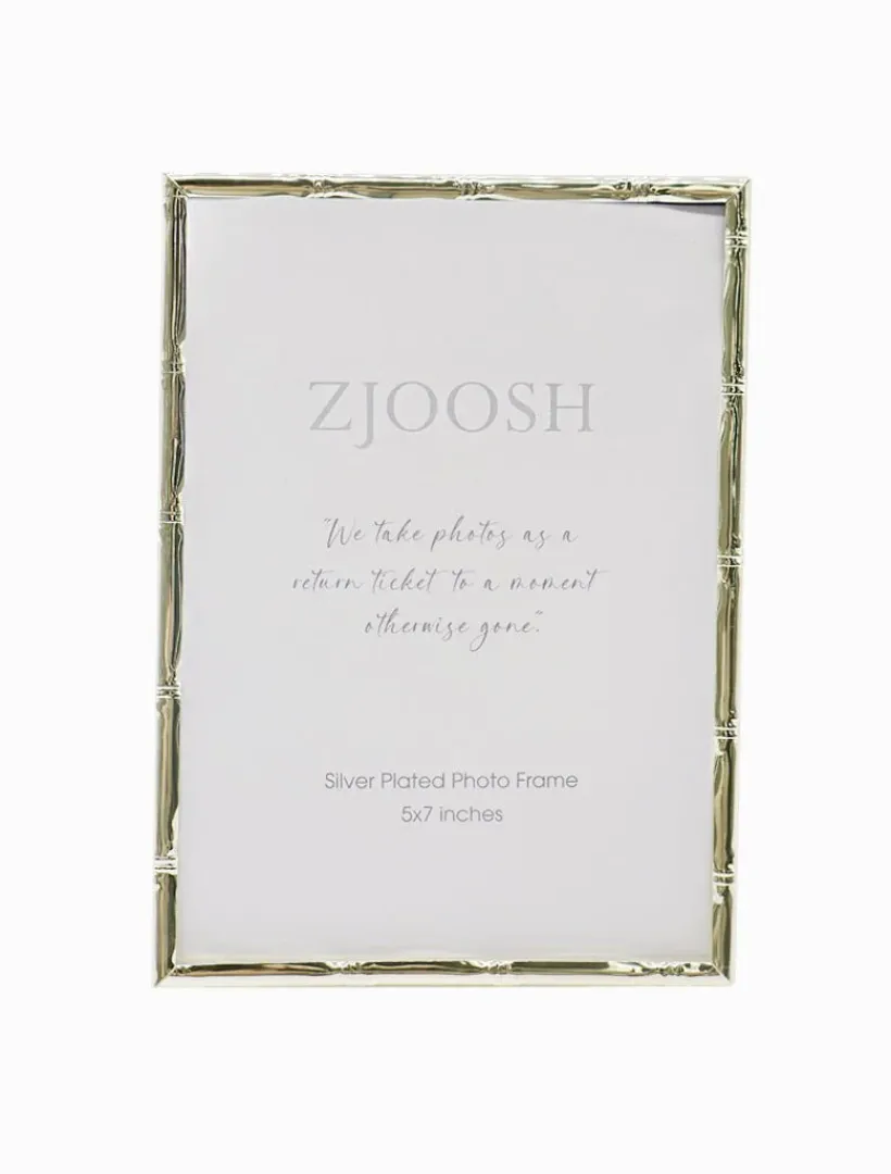 Photo Frames*Zjoosh Colonial Bamboo Photo Frame 5x7 Gold