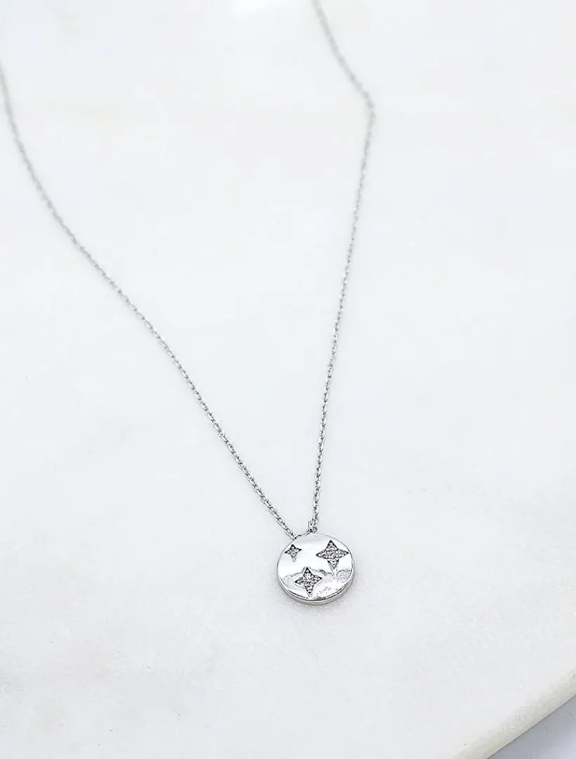 Necklaces|Silver Jewellery*Zjoosh Constellation Necklace Silver