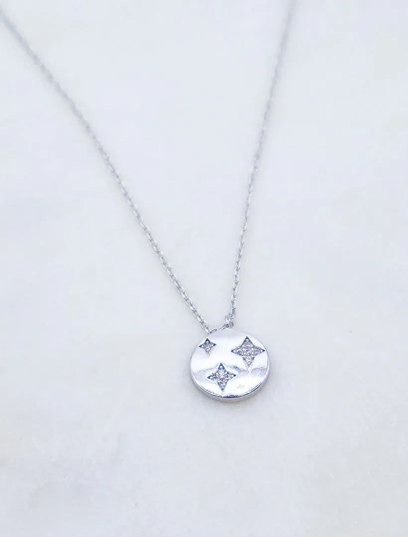 Necklaces|Silver Jewellery*Zjoosh Constellation Necklace Silver