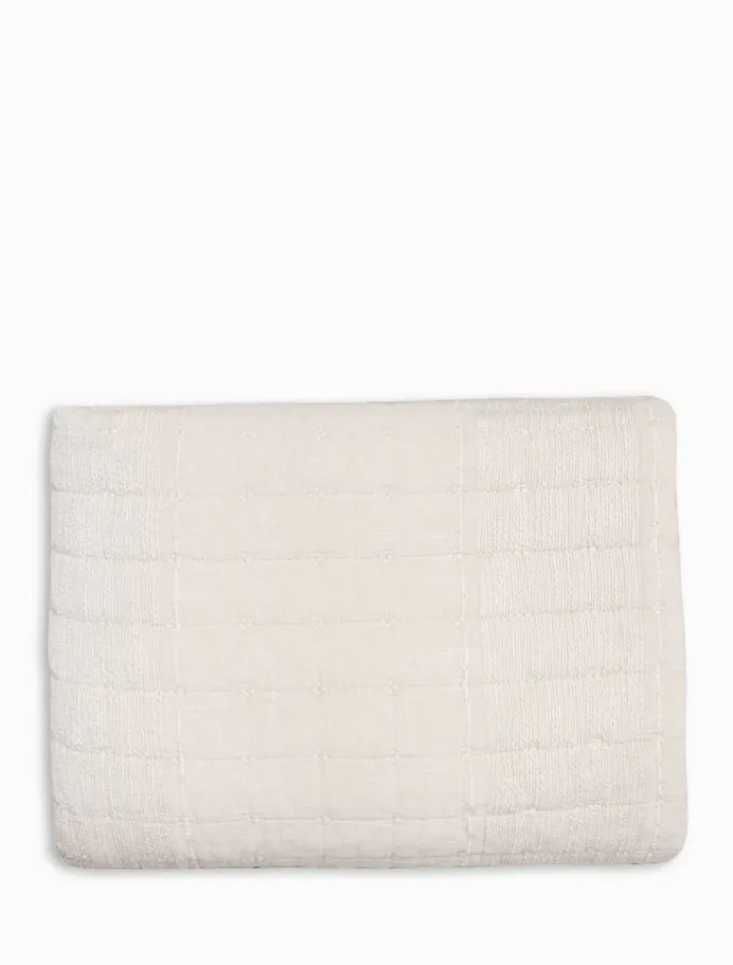 Blankets And Throws*Zjoosh Cotton Quilted Throw Natural