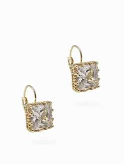 Earrings*Zjoosh Crystal CZ French Hooks